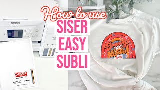 How To Use EasySubli® HTV with the Cricut Explore Air & EasyPress - Siser  North America