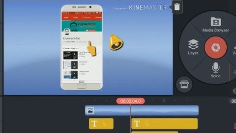 How To Make Subscribe and bell Icon Intro| on smartphone KINEMASTER