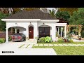 Stunning small house design  155 x 114 meters  15521 sqm with floor plan