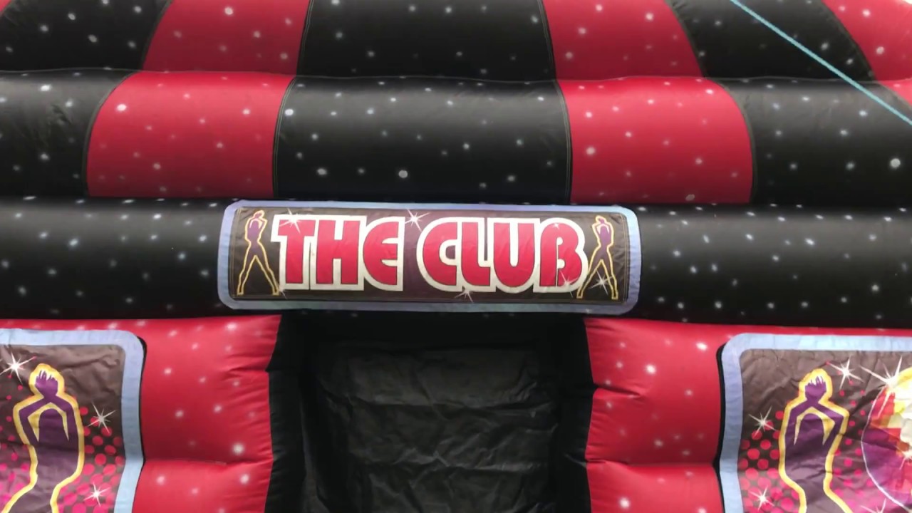 Inflatable Nigh club / Pub Hire in Liverpool - YouTube