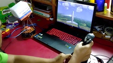 6-DOF Motion Platform for Flight Gear  (Stewart Platform)