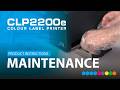 DTM CLP2200e Colour Label Printer – Maintenance