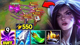 RIOT BROKE KAI'SA WITH THESE NEW Q BUFFS! (550 AD NUCLEAR MISSILES)