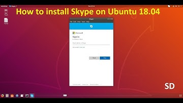How to install Skype on Ubuntu 18.04