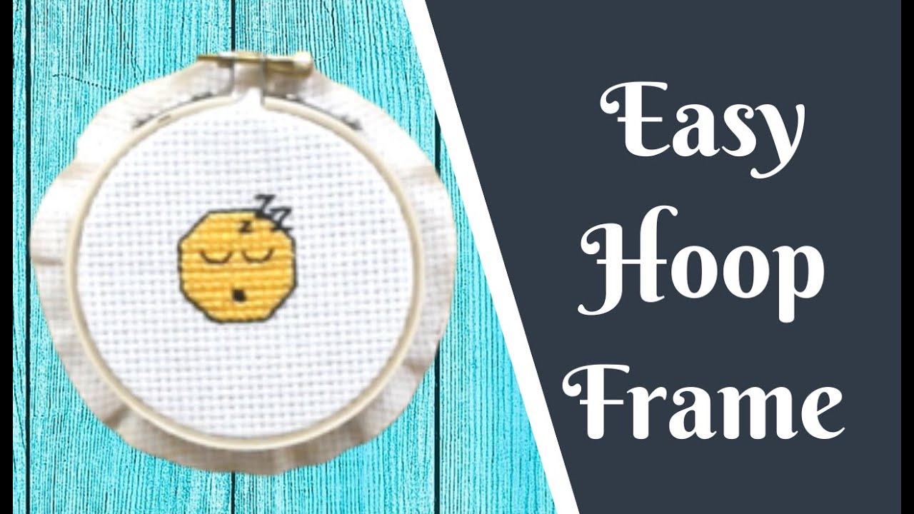Cross Stitch Hoop Finishing Tutorial – The Frosted Pumpkin Stitchery