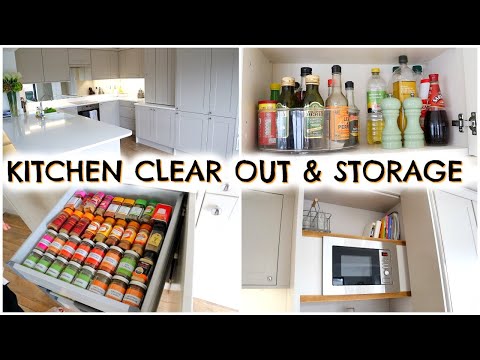 EXTREME KITCHEN CLEAR OUT, TOUR & STORAGE!  SPEED CLEANING EMILY NORRIS