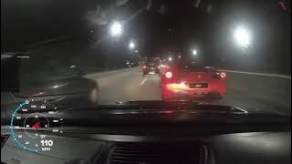 TOuge night Ferrari EK4 karak highway
