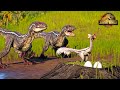 Oviraptor Steals Raptor Eggs | Jurassic World Evolution 2