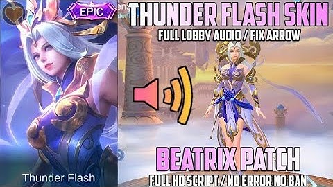 Selena Epic Thunderflash Script No password Patch Beatrix