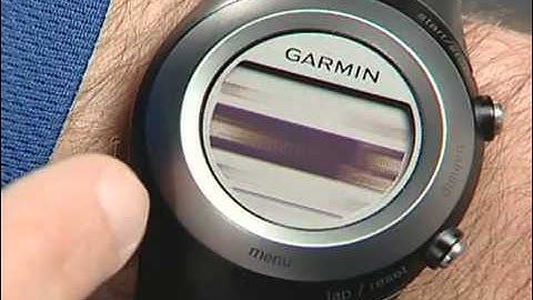 Garmin Forerunner 405 - Simple Workouts