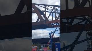 hs2-Curzon no.2_@ 11.20 today ( Friday)surprised to see launching nose unchanged