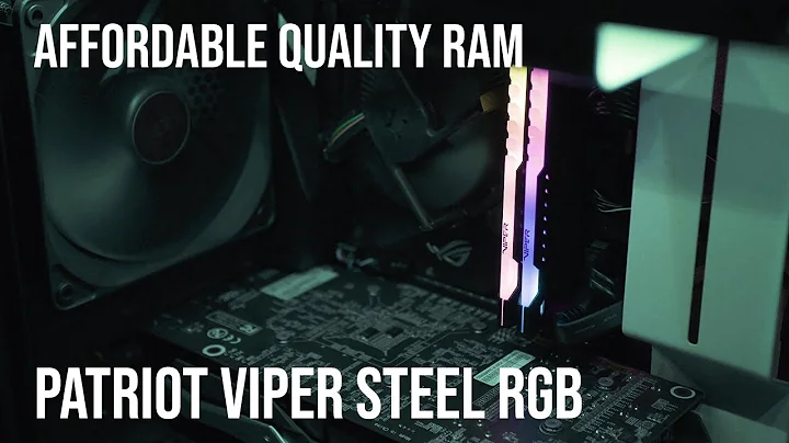 Patriot Viper steel RGB Review. Affordable quality ram for the masses!