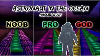 Video-Miniaturansicht von „Masked Wolf - Astronaut In The Ocean - Noob vs Pro vs God (Fortnite Music Blocks)“