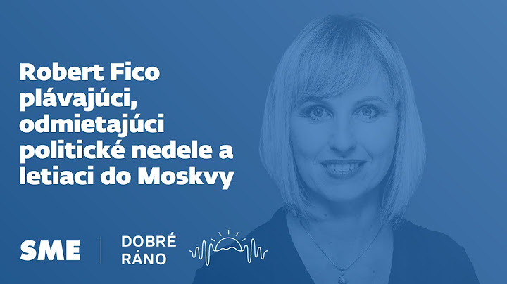 Robert Fico plávajúci, odmietajúci politické nedele a letiaci do Moskvy (7. 5. 2025)