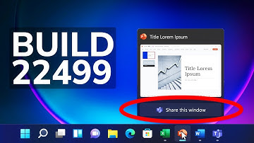 New Windows 11 Build 22499 – New Share Screen Feature, Clock App & Fixes (Dev Channel)