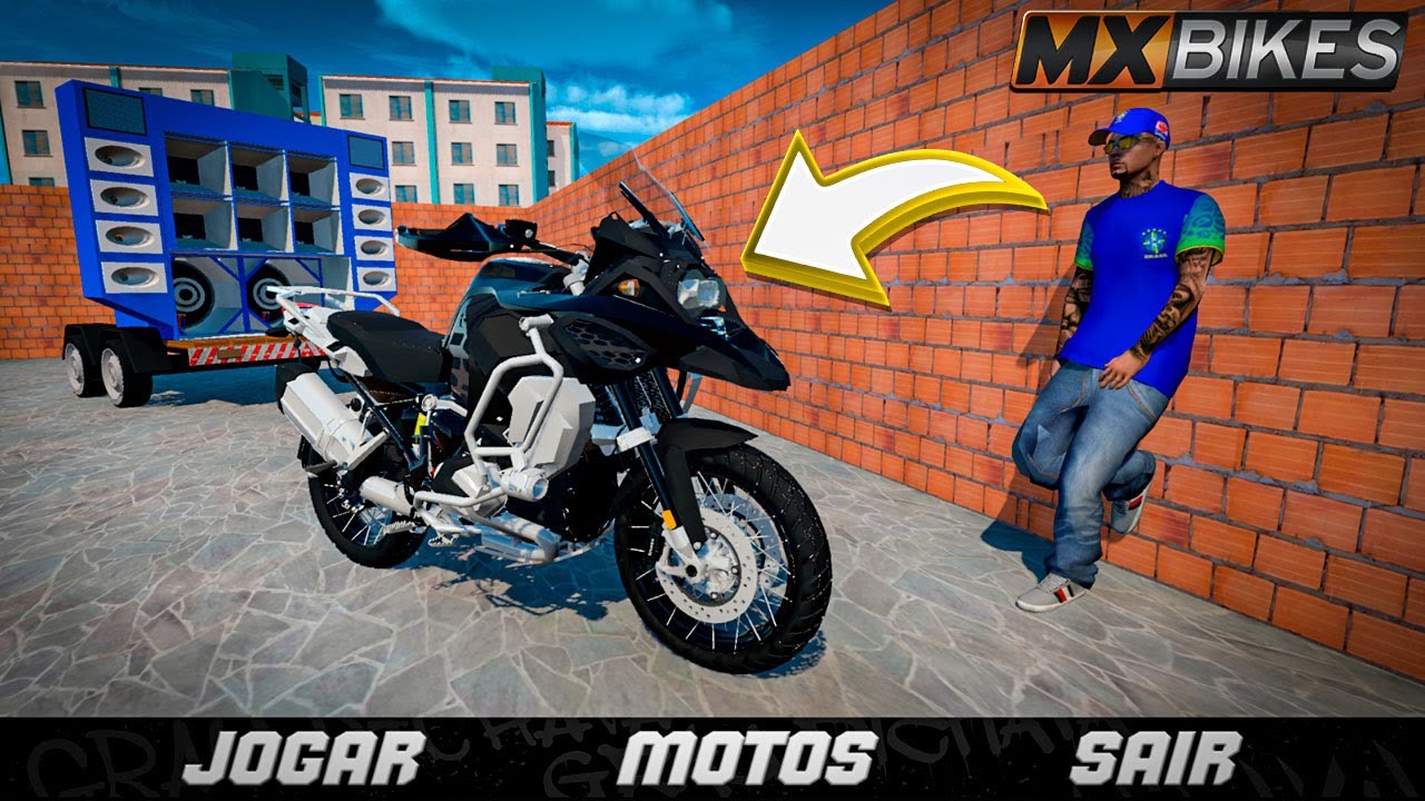 NOVO JOGO DE MOTOS COM FAVELA ESTILO MX BIKES PARA CELULAR 😮 