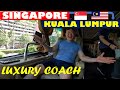 Singapore to kuala lumpur  luxurious coach review transtar first class solitaire suite