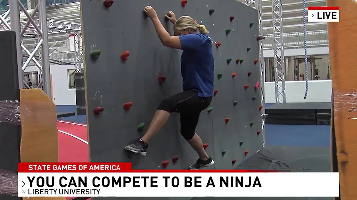 Live Shot with Cynthia Beasley showing off the Nin...