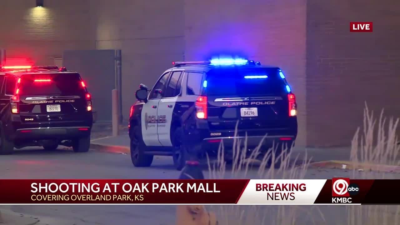 Overland Park Police investigating shooting inside Oak Park Mall - YouTube