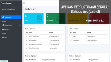 Aplikasi Perpustakaan Sekolah (Laravel)