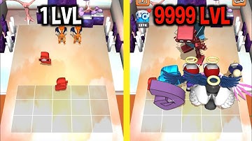 MAX LEVEL in Merge Monster Rainbow Alphabet Game