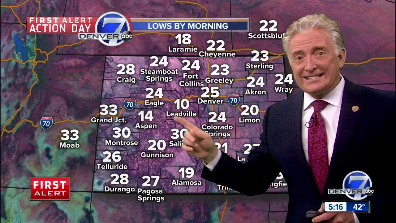 Snow for the Denver metro area this weekend - YouTube