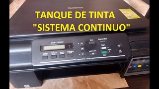 ❤LIMPIEZA DEL CABEZAL Y LAVADO DE TANQUE DE TINTA 'BROTHER DCPT500W' MALA CALIDAD DE IMPRESIÓN ✪