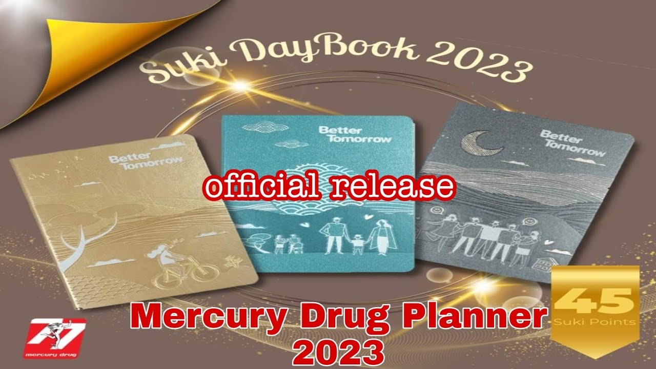MERCURY DRUG SUKI DAY BOOK 2023 RELEASE / Rei Amador YouTube