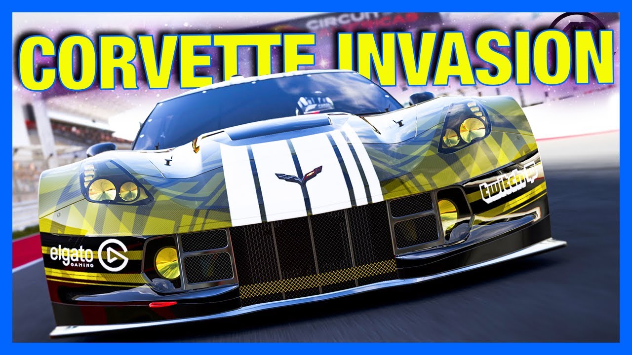 Forza 6 : CORVETTE INVASION!! (AR12 RC Presented By @ElgatoGaming, Race 1)