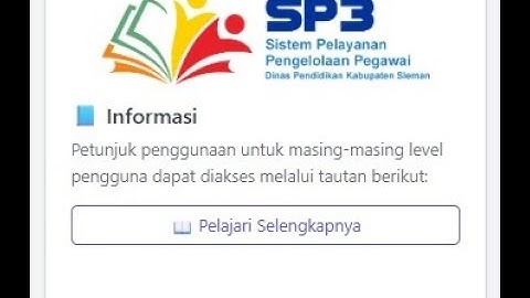 Tutorial Pengajuan Cuti ASN melalui aplikasi sp3d.app
