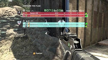 Black Ops MLG Variant 2v2 GB | CTF On Firing Range | HD