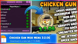 Chicken Gun Mod Menu Apk 3.2.06 || Куриный пистолет Мод || Kurinyy pistolet Mod || Vansho Gaming
