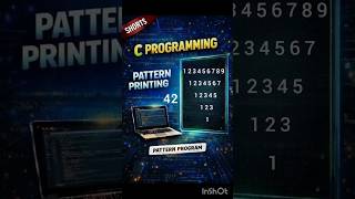 42/50 |Inverted Diamond| Pattern #shorts #coding #cprogramming #viral #learnc