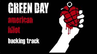 American Idiot (Green Day) - Backing Track
