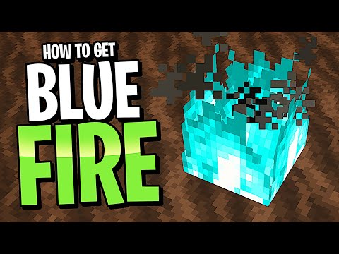 How to Get Blue Fire in Minecraft's NEW 1.16 Nether Update Snapshot 20w06a ( Vanilla / NO MODS )