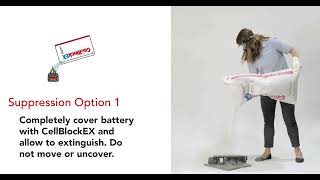 Stop a Battery Fire with CellBlockEX