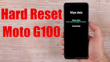 Hard Reset Moto G100 | Factory Reset Remove Pattern/Lock/Password (How to Guide)