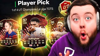 Opening My 16 WINS LA LIGA TOTS RED PICKS!!!