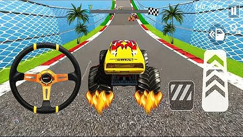 Car driving - Monster Truck -Impossible Car Driving - Android game Ep-215