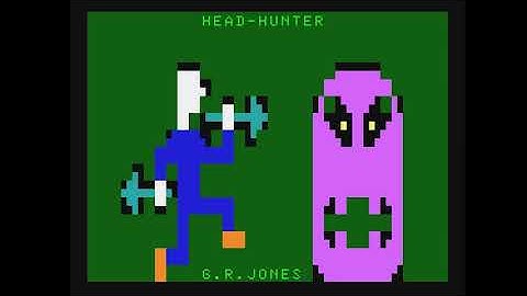 Head Hunter + audio intro - (1982) - APF Imag Machine - gameplay