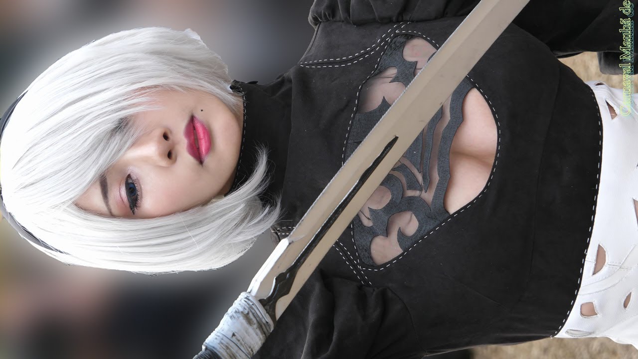 C97【Hane-Ame 雨波さん（@haneame_cos）】NieR: Automata（ニーアオートマタ）2B cosplay  Comic Market コミケ コスプレ 4K