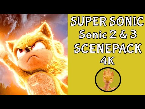 Super Sonic Scenepack (Sonic The Hedgehog 2 & 3) 4k 60fps