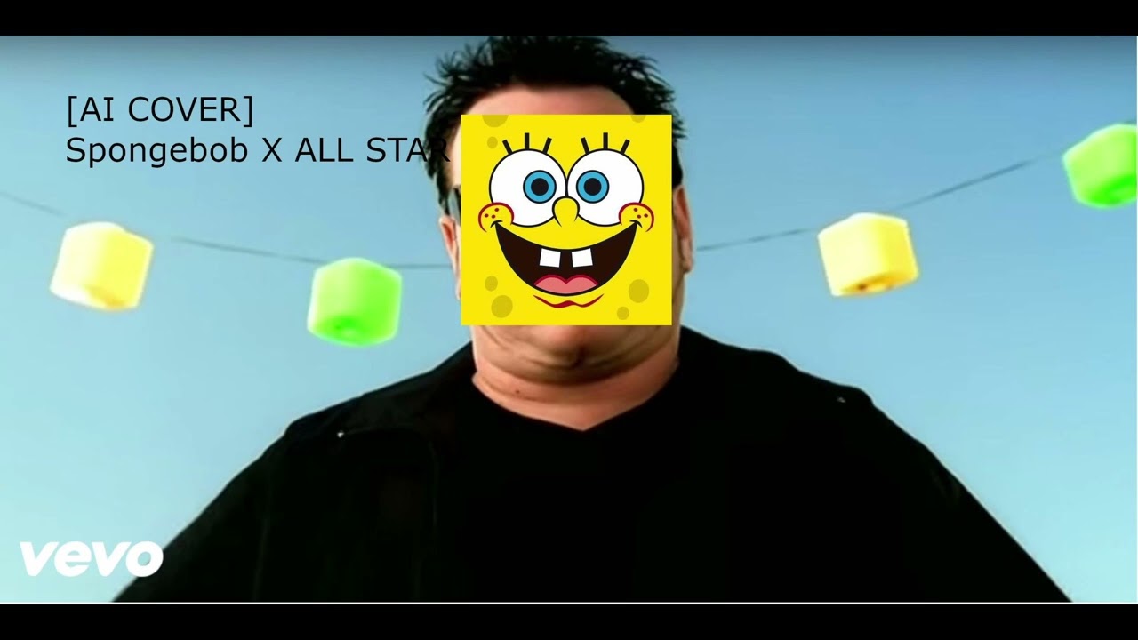 Spongebob sings All Star [AI COVER]