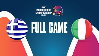 Greece v Italy | Full Basketball Game