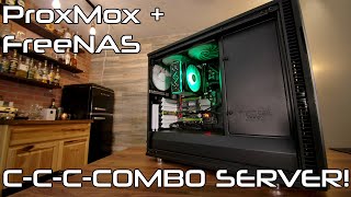 ProxMox and FreeNAS C-C-C-COMBO SERVER! With a bit of Chinese x79...