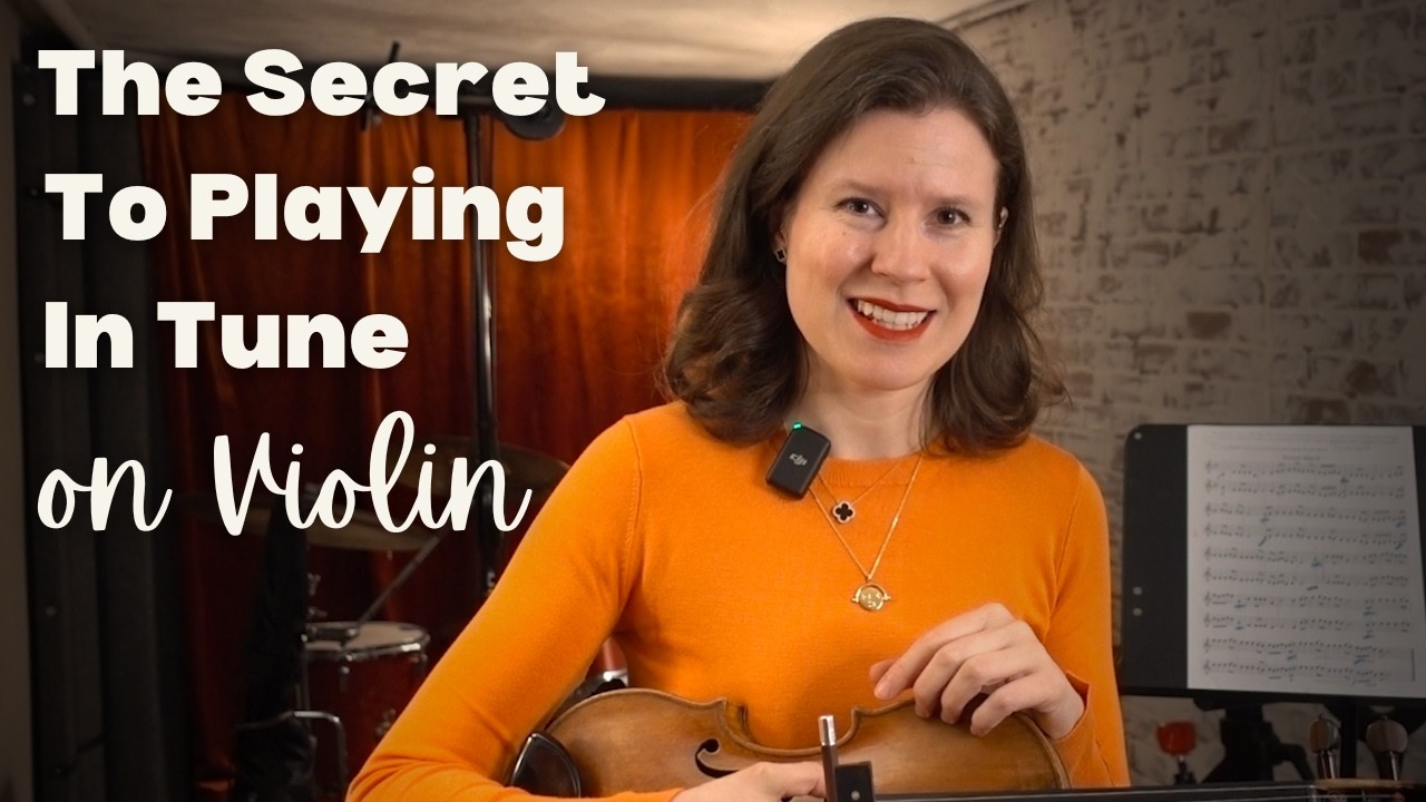 How To Play Violin In Tune (it's not what you think) - YouTube