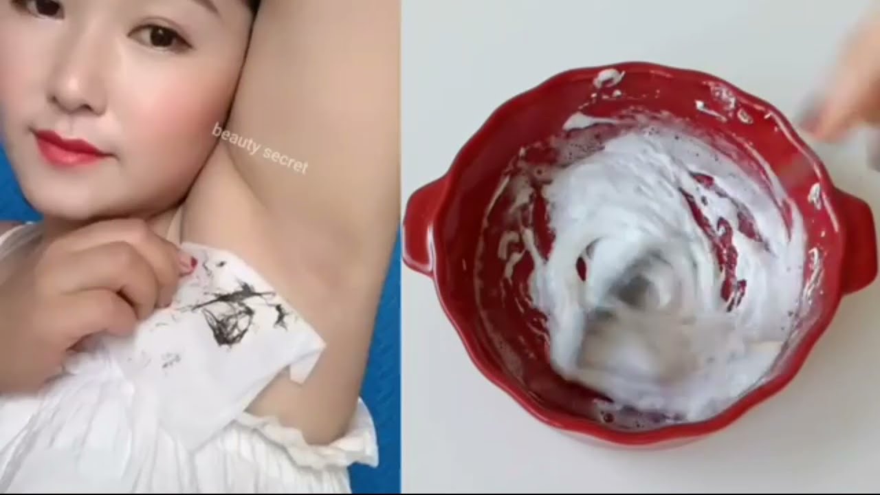خلطه ازالة شعر الابط والعانة نهائيا هيج مكتوب وجربتها وجانت نتيجة 😂@Study_with_sarah