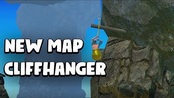 Getting Over It NEW MAP CLIFFHANGER! (Modded)