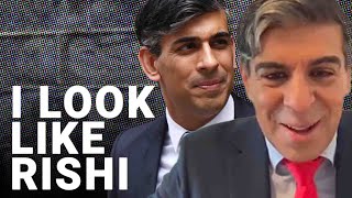 Rishi Sunak’s body double: 'I wear a face mask for my safety' after being egged