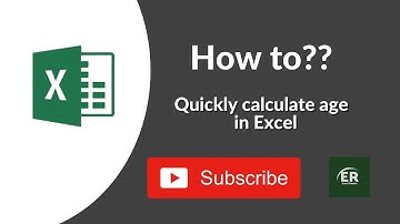 How to calculate age in Excel | Calculate age from date of birth with formulas